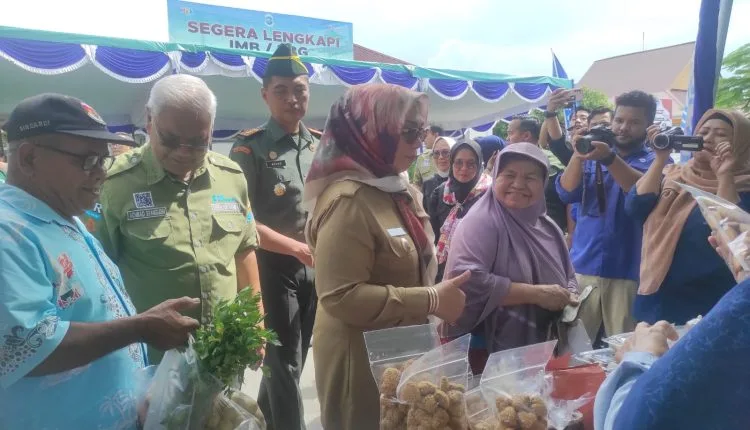 Gandeng Bank Sumsel Babel Pemkot Pangkalpinang Gelar Operasi Pasar Murah Tekan Inflasi