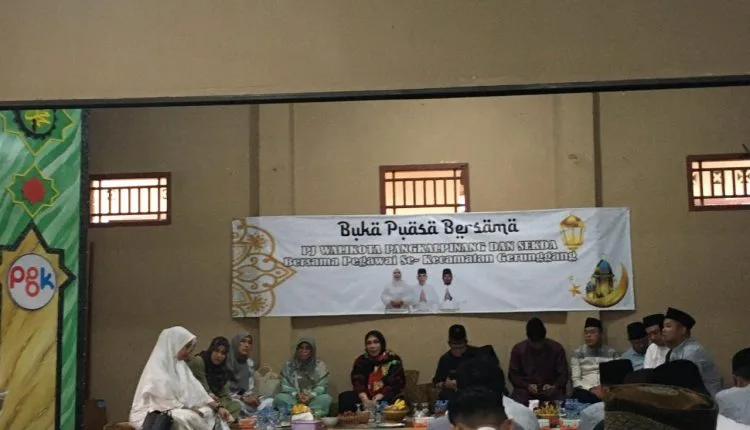 Pererat Silaturahmi, Pemerintah Kecamatan Gerunggang Gelar Buka Puasa Bersama Pj Walkot Pangkalpinang