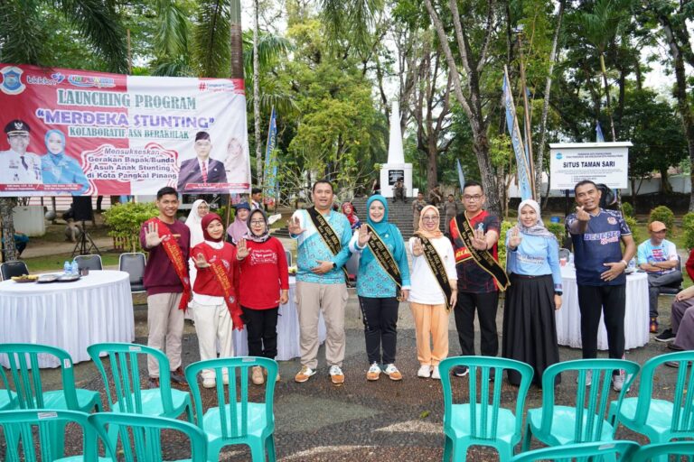 Pj Walikota dan Ketua TP PKK di Dapuk Menjadi Orang Tua Asuh Anak Stunting